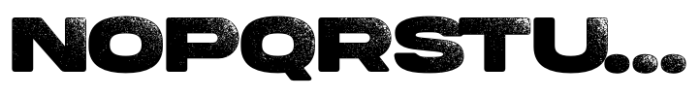 Endura Stressed Rounded Font UPPERCASE