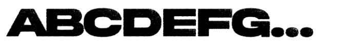 Endura Worn Rough FONT