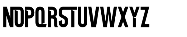Energan Regular Font UPPERCASE