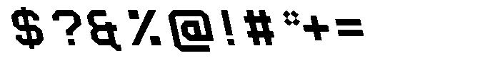 Energix Inktrap Backslant Font OTHER CHARS