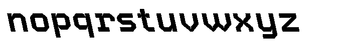 Energix Inktrap Backslant Font LOWERCASE