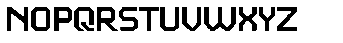 Energix Sans Font UPPERCASE