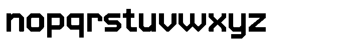 Energix Sans Font LOWERCASE