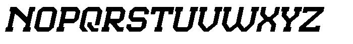 Energix Slab Italic Font UPPERCASE