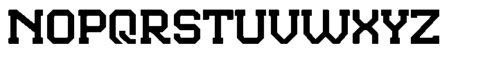Energix Slab Font UPPERCASE