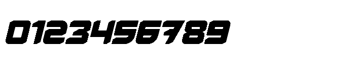 Energy Space Italic Font OTHER CHARS