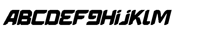 Energy Space Italic FONT