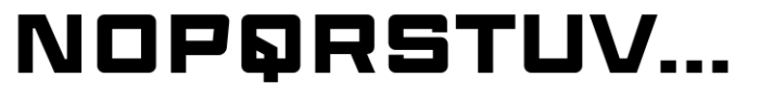 Enerhodar Black Font UPPERCASE
