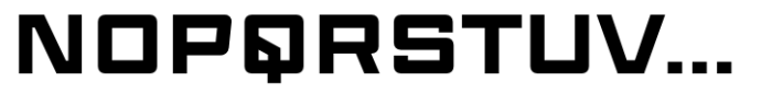 Enerhodar Extra Bold Font UPPERCASE