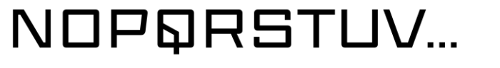 Enerhodar Regular Font UPPERCASE