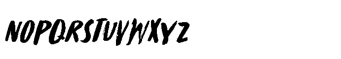 Enfant Terrible Deux Italic Font UPPERCASE