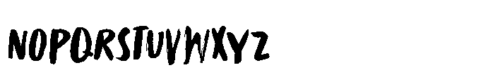 Enfant Terrible Deux Regular Font UPPERCASE