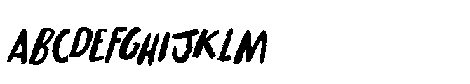 Enfant Terrible Italic Font UPPERCASE