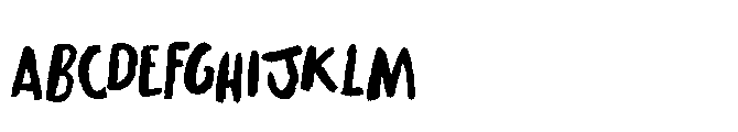 Enfant Terrible Regular Font UPPERCASE