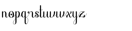 Enfiyali Alovelly Regular Font LOWERCASE