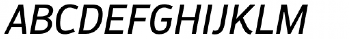 Engel New Sans Medium Italic Font UPPERCASE
