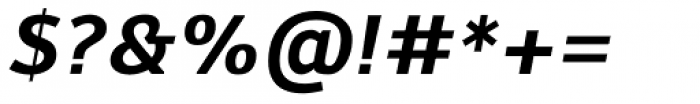 Engel New Sans Semi Bold Italic Font OTHER CHARS