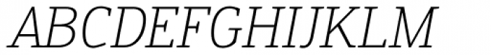 Engel New Serif Light Italic Font UPPERCASE