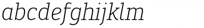 Engel New Serif Light Italic Font LOWERCASE