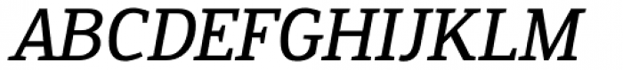 Engel New Serif Medium Italic Font UPPERCASE