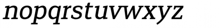 Engel New Serif Medium Italic Font LOWERCASE
