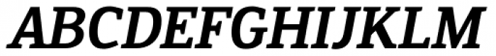 Engel New Serif Semi Bold Italic Font UPPERCASE