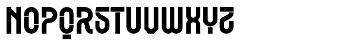 Engine Brake Regular Font LOWERCASE