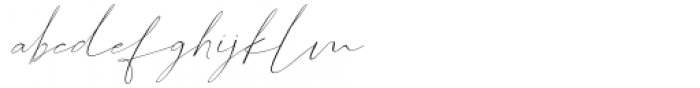 England signature Regular Font LOWERCASE