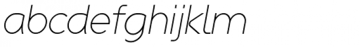 Englandia Light Italic Font LOWERCASE
