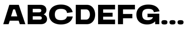 Engobe Expanded Bold Font