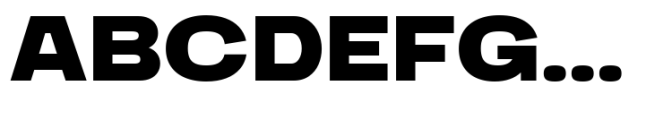 Engobe Expanded Extra Bold Font