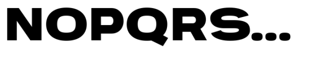 Engobe Expanded Extra Bold Font UPPERCASE