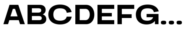 Engobe Expanded Semi Bold Font UPPERCASE