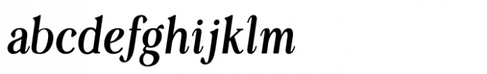 Engrace Bold Italic Font LOWERCASE