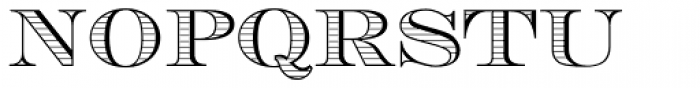 Engravers DT Shaded Font UPPERCASE