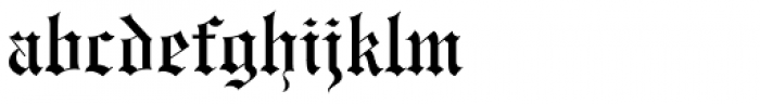Engravers Old English Font LOWERCASE