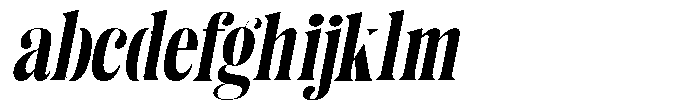 Enigera Black Italic FONT