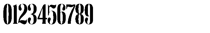 Enigera Black Semi Condensed Font OTHER CHARS