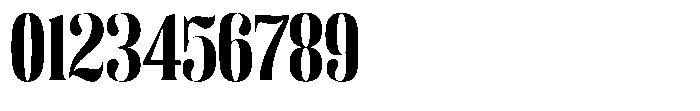 Enigera Black Semi Expanded Font OTHER CHARS
