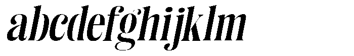 Enigera Bold Expanded Italic FONT