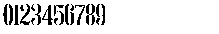 Enigera Bold Semi Expanded Font OTHER CHARS