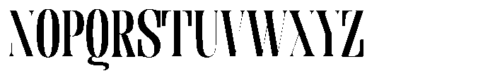 Enigera Bold Font UPPERCASE