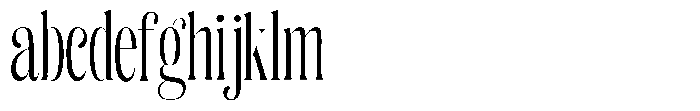 Enigera Condensed FONT