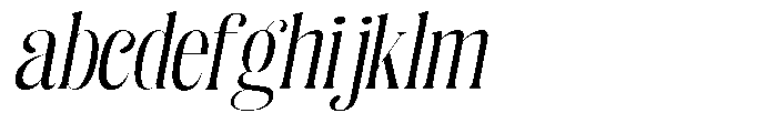 Enigera Expanded Italic FONT