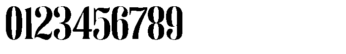 Enigera Extra Bold Expanded Font OTHER CHARS