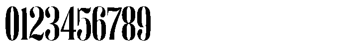 Enigera Extra Bold Semi Condensed Font OTHER CHARS