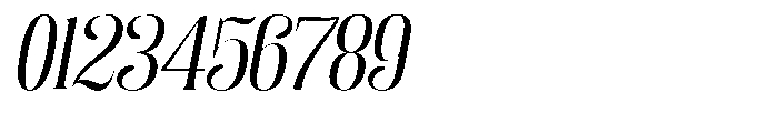 Enigera Extra Expanded Italic Font OTHER CHARS