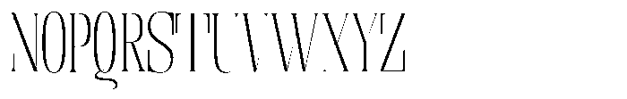 Enigera Extra Light Font UPPERCASE