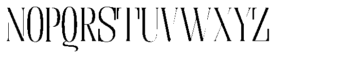Enigera Light Expanded Font UPPERCASE