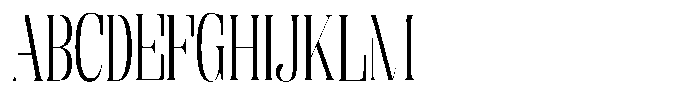 Enigera Light Font UPPERCASE